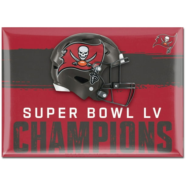 Super Bowl LV Champions Tampa Bay Buccaneers Fridge Magnet Size 2.5 x 3.5 Super Bowl LV Champions Tampa Bay Buccaneers Fridge Magnet Size 2.5 x 3.5